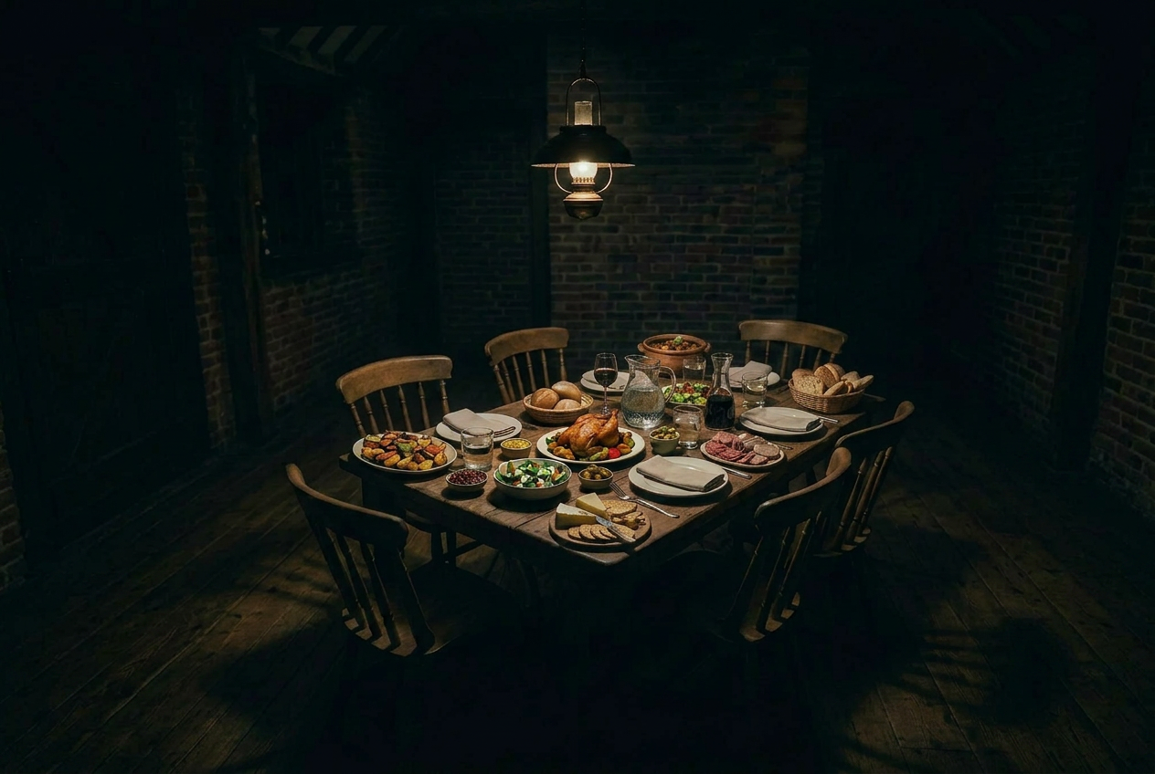 Ο ξένος στο Κυριακάτικο τραπέζι