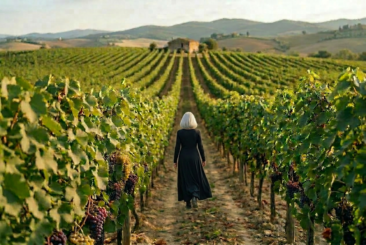 Η γυναίκα με τα λευκά μαλλιά